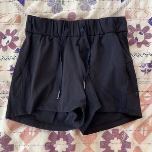 Lululemon black high waisted shorts only worn a couple of times!